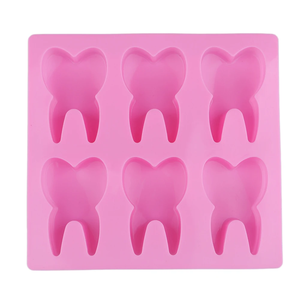 

Small Tooth Shaped Silicone Mold Craft Art Silicone Soap Mold Craft Molds DIY Kids Handmade Soap Molds