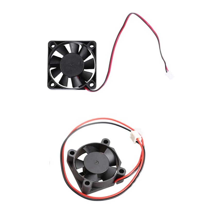 50 мм x 10 5010 DC 12V 0.1A 2Pin Бесщеточный вентилятор охлаждения и 3010S 30x30x10mm ультра