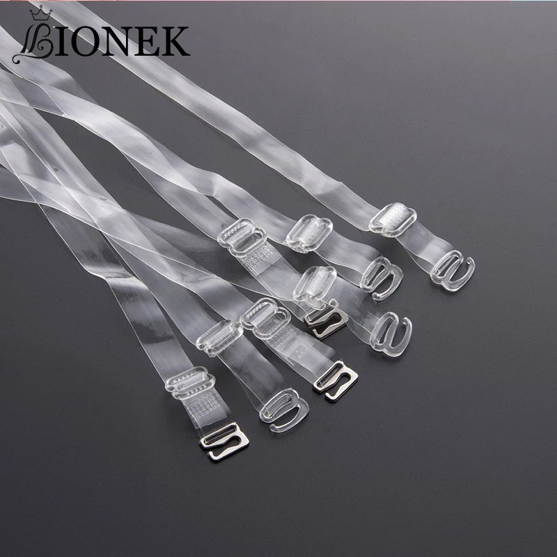 Прозрачные бюстгальтеры BIONEK 5 пар с высокой эластичностью на спине в полоску из