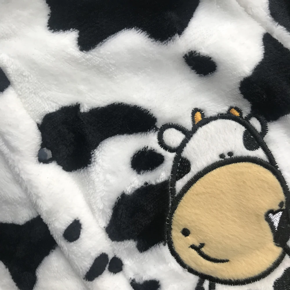 Детский Теплый фланелевый комбинезон для мальчиков и девочек Recem Nascido