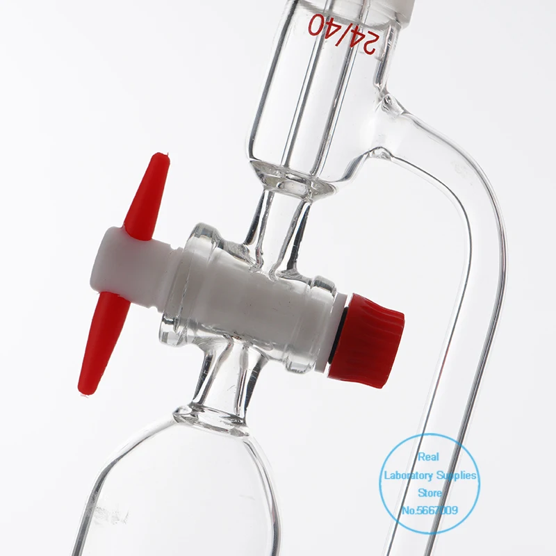 

1Piece 10ml To 1000ml Lab Glass Standard Mouth Constant Pressure Funnel, Cylindrical Drip Separating Funnel