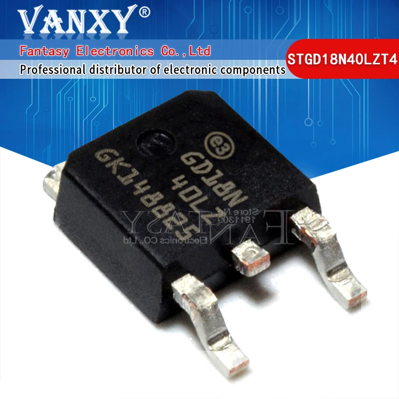 

10 шт., STGD18N40LZT4 TO252 GD18N40LZ IGBT STGD18N40LZ TO-252 GD18N 40LZ