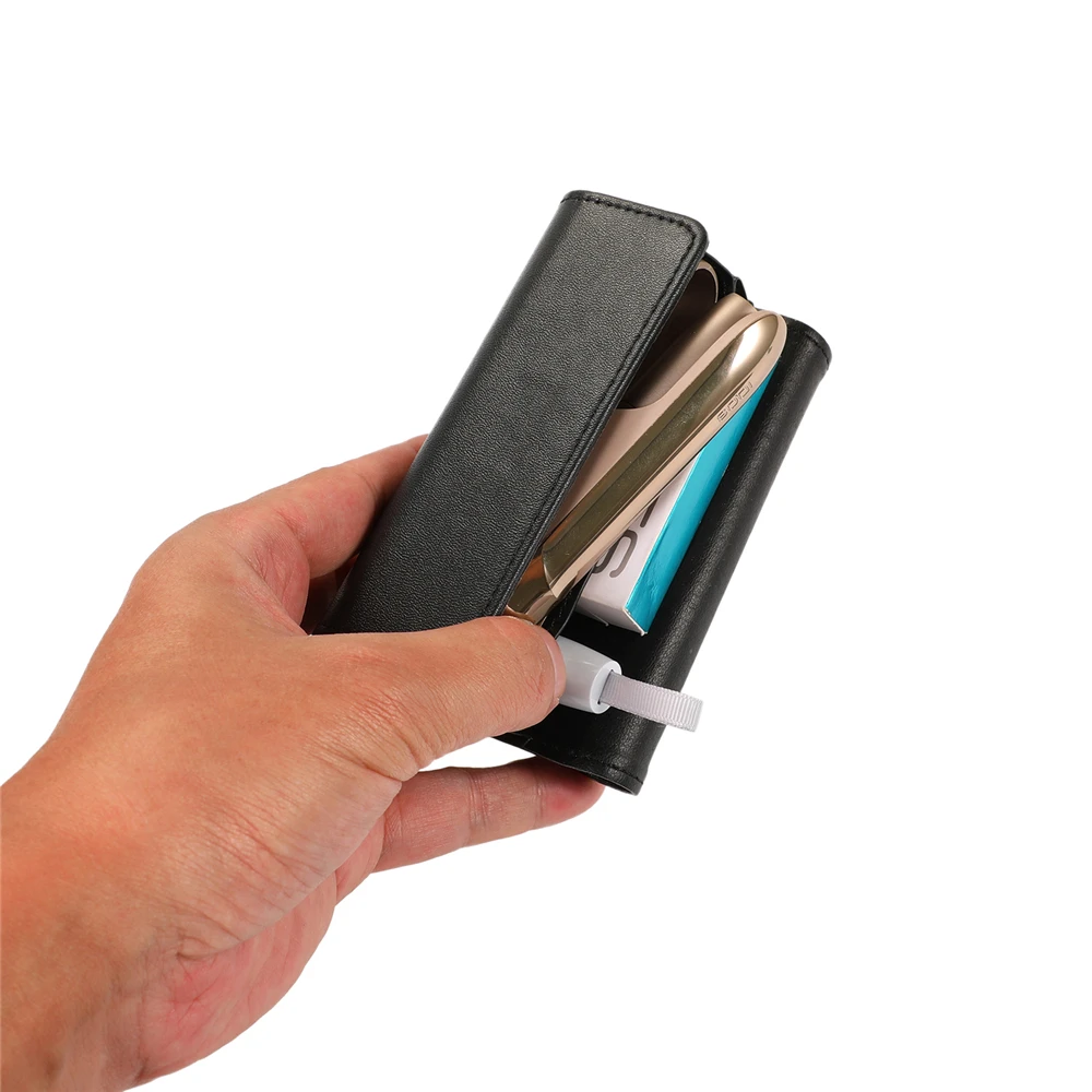 Portable New Iqos3.0 Electronic Cigarette Case For Iqos3 DUO Leather With Hand Rope Storage Protective Cover | Электроника