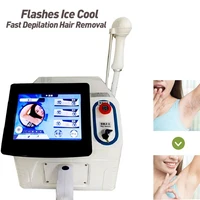 the newest beauty equipment laser diode 808nm 755nm 1064nm excitation painless hair removal and skin rejuvenation machine