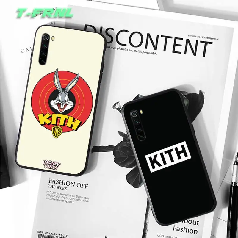 

Designer KITH Rabbit Cute Case Coque Fundas Etui For Xiaomi Note Max Mi 7 8 9se Redmi 7 7a 8 8t 9 10 Pro Lite Cases Cover