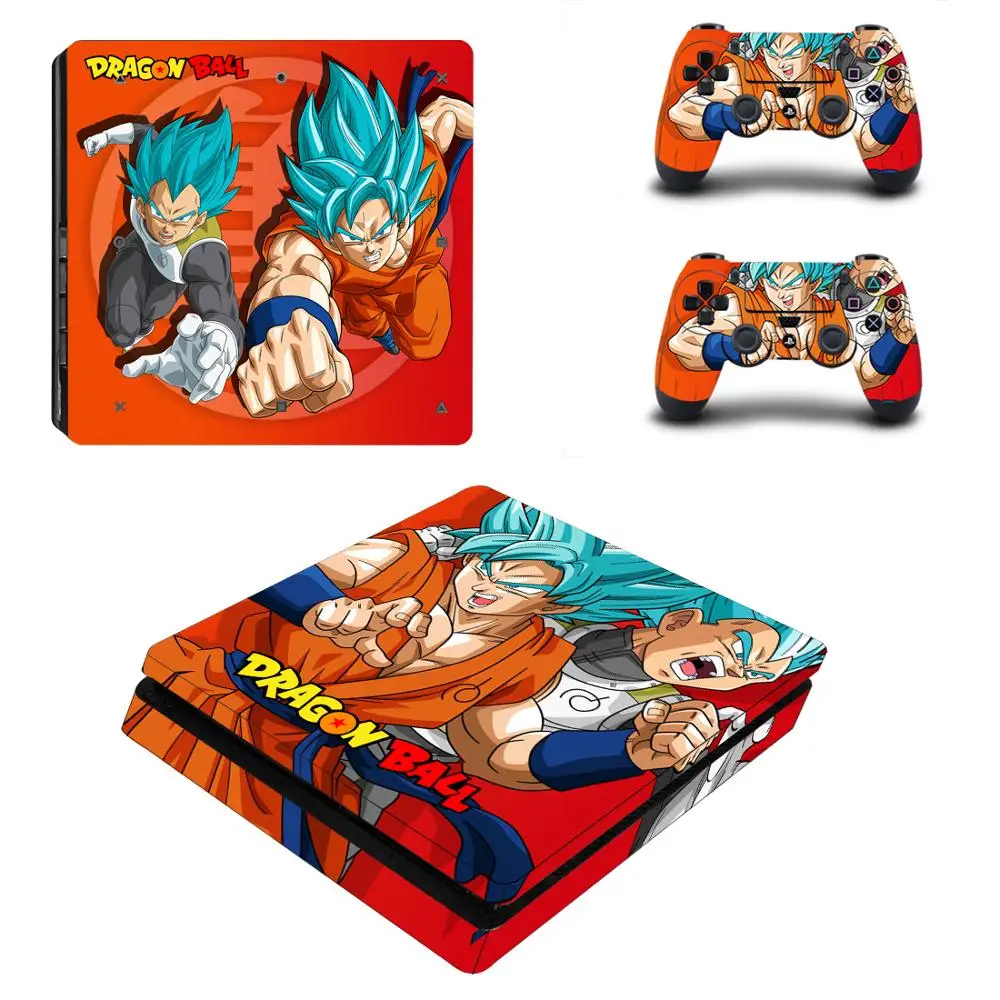 Супер полное покрытие Dragon Ball лицевые панели PS4 тонкая наклейка на кожу Виниловая