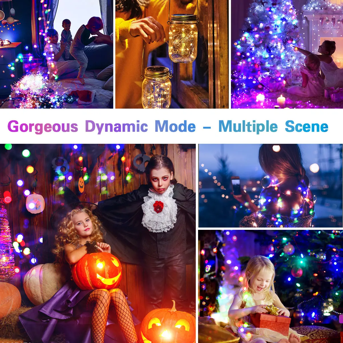 

5/10/20m USB LED String Light Copper Wire Fairy light With Remote Control 16 Colors 32 Keys RGB Holiday Decor String Light