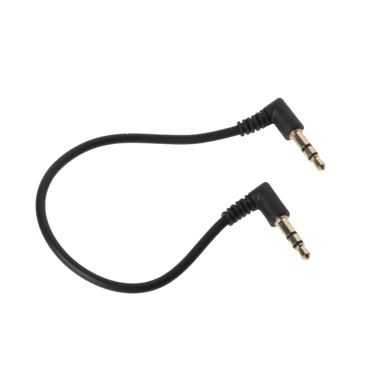 

2021 New 90 Degree Right Angled 3.5mm Jack Male To Male Stereo Cable For Car AUX