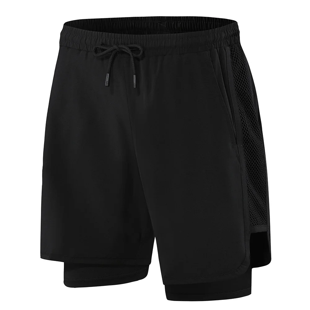 Новинка 2021 спортивные шорты для тренажерного зала и бега мужские фитнеса сухой
