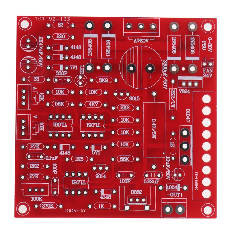 DIY Kit 0-30V 2mA-3A DC Регулируемый источник питания непрерывная Регулируемая защита от ограничения тока