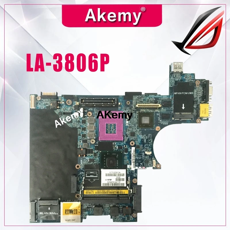 CN-0K543N JBL01 LA-3806P для For DELL Latitude E6400 системная материнская плата ноутбука Nvidia 256MB |