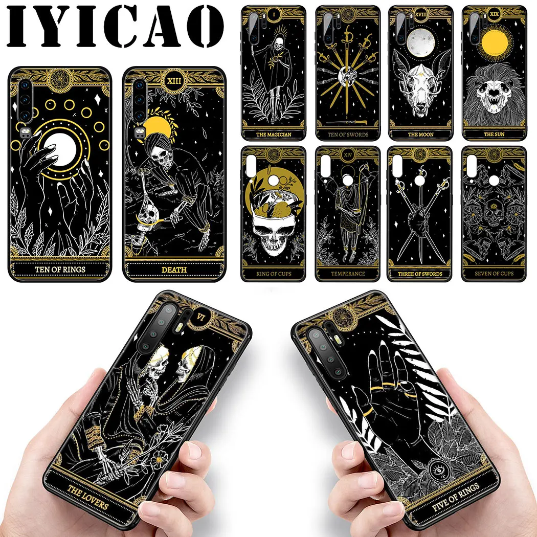 Мягкий силиконовый чехол IYICAO для Huawei P Smart Z P30 P20 P10 P9 Lite Pro телефона|Бамперы| |