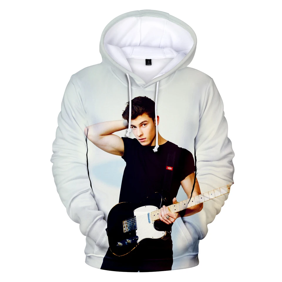 

Personality Shawn Mendes Hoodies Men/women Fashion 3D Sweatshirts Casual Hip Hop Hoodie Print Shawn Mendes Men's Sweatshir 4XL