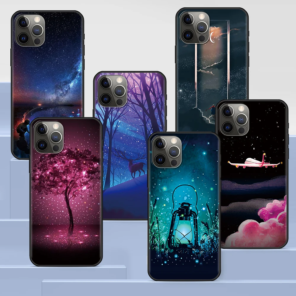 Блестящий чехол для iPhone 13 11 12 Pro Max XR 7 8 + X 6 6S Plus XS 5 5s SE 2020 | Мобильные телефоны и