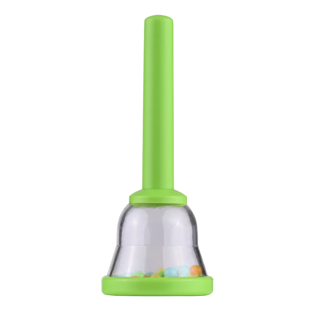 Горячая новинка экологичный пластиковый колокольчик музыкальная игрушка для