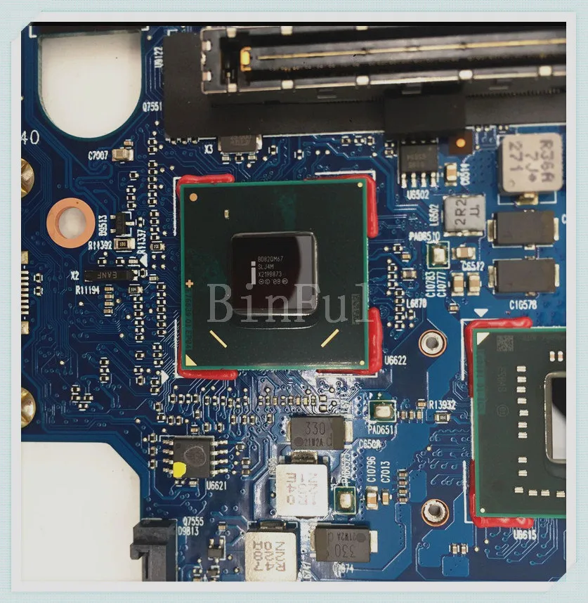 Для Dell E6220 CN-08YNV0 08YNV0 8YNV0 материнская плата для ноутбука с SR04S I3-2310M CPU 6050A2524601-MB-A01 100%