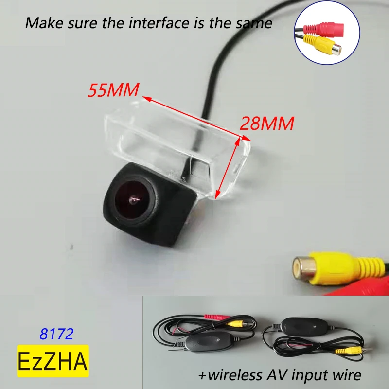 

Car Night Vision Fisheye Backup Rear View Camera Waterproof For Peugeot 206 207 307 407 Sedan Toyota Camry Verso 2012 Vios 2014