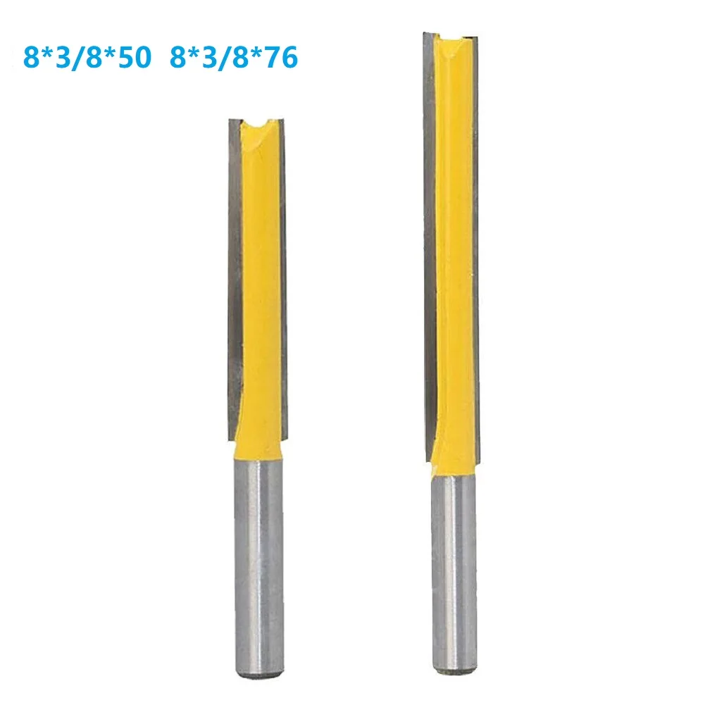 

8mm Straight Router Bit Shank Carbide Straight Router Woodworking Cutter