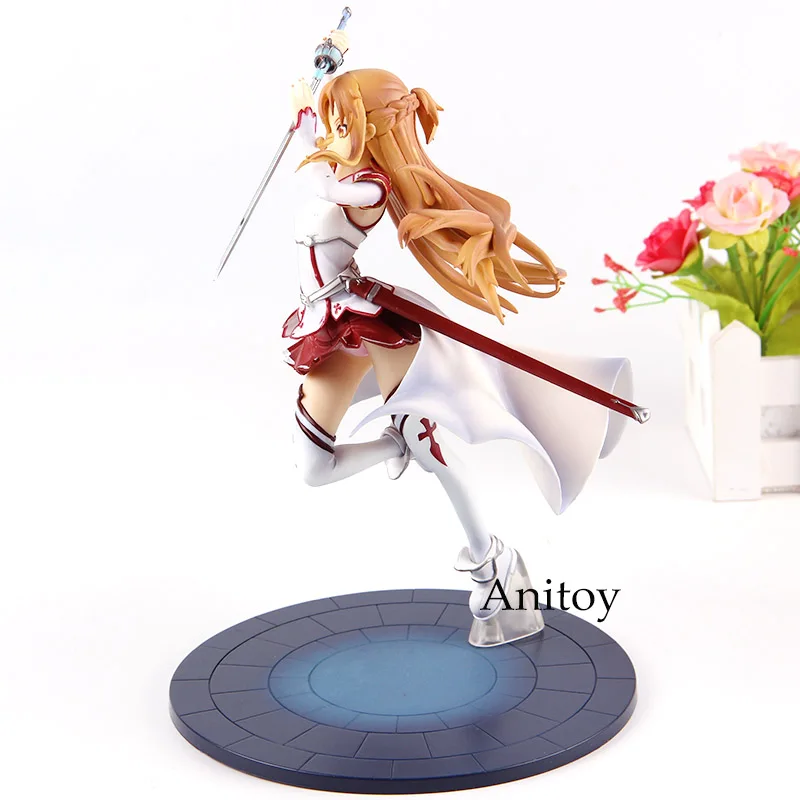 

Sword Art Online SAO Figures Yuuki Asuna Figure Action Knights of the Blood Ver. 1/8 Scale PVC Collection Model Toys