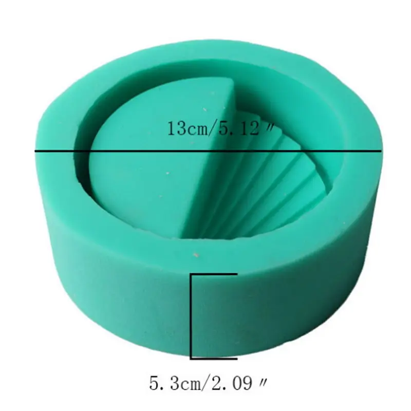 3D стили цементный цветочный горшок силиконовый бетон квадратный Круглый с