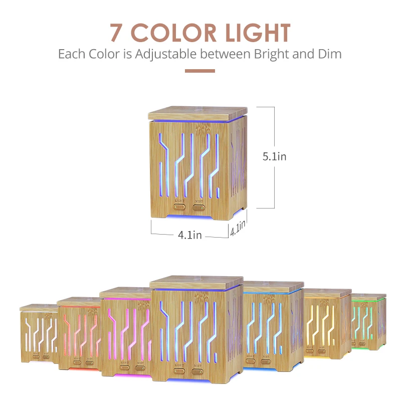 Чистый Натуральный Бамбуковый ароматизатор увлажнитель Ароматический диффузор