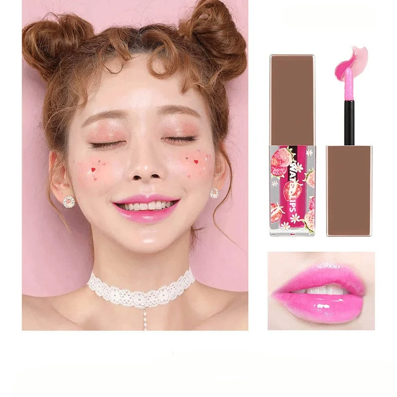 

Lip Plumper Serum Moisturizing Lips Repairing Rejuvenating Nourishing Lip Oil Transparent Hydrating Color Changing Lipstick