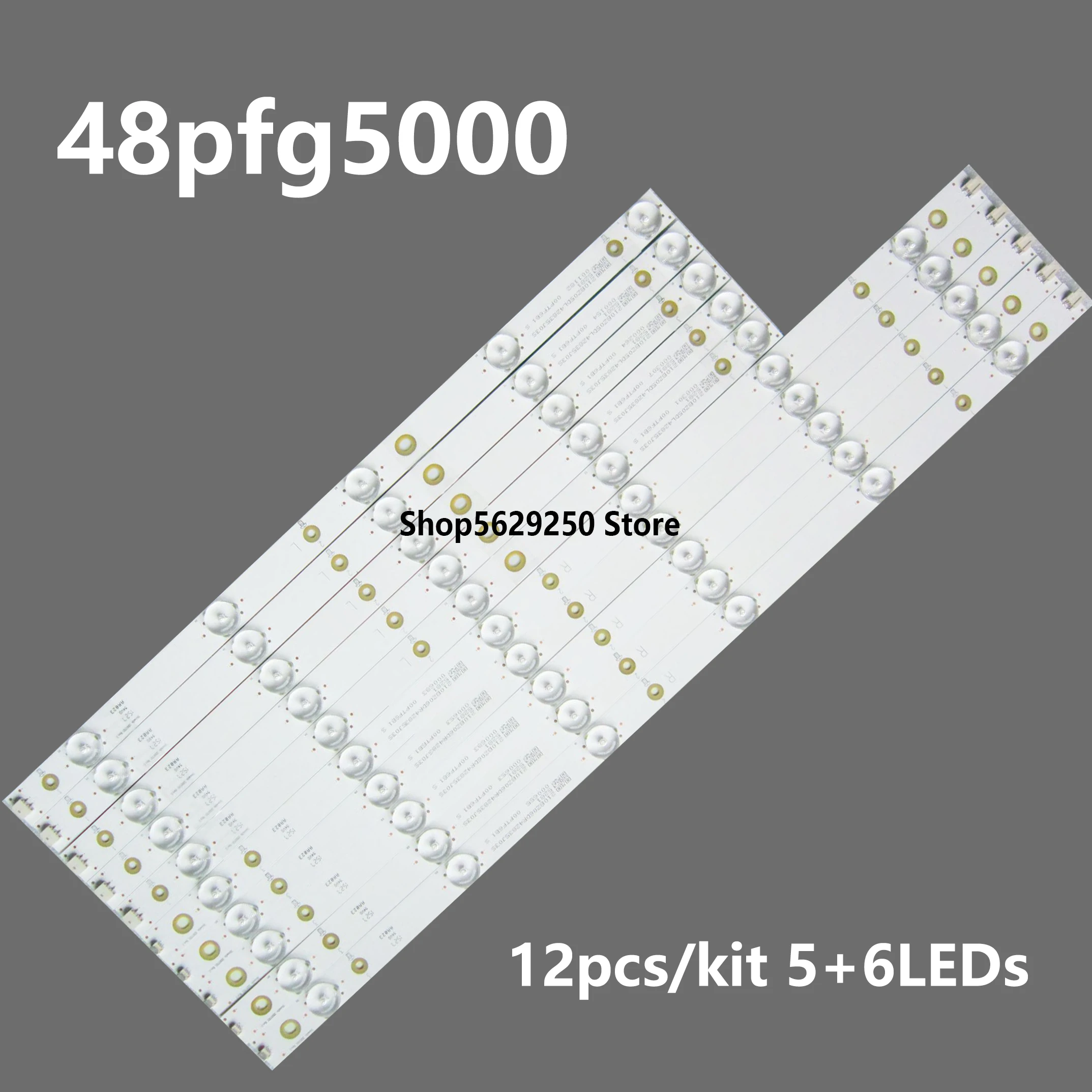 

LED Backlight strip 11lamp for Phi lips 48pfg5000 48pfg5100/78 48PFT5500/12 48PFK410/12