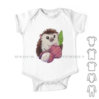lychee hedgehog newborn baby clothes rompers cotton jumpsuits hedgehog lychee animal fruit cute infant long sleeve sleeveless