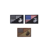 tactical embroidered patches american flag patches u s m c flag embroidery patch for clothes bag