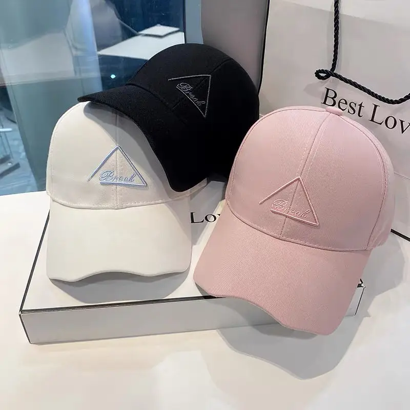 

2021 new baseball cap candy colors summer outdoor Uv protection lady and man visor hat
