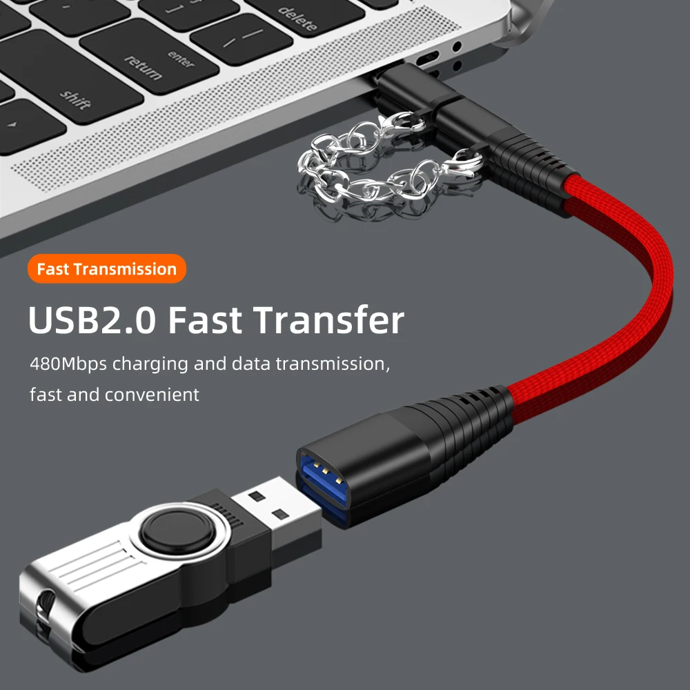 2 в 1 USB кабель Мобильный телефон OTG Type C Micro зарядный адаптер для Samsung S9 Huawei P30 0