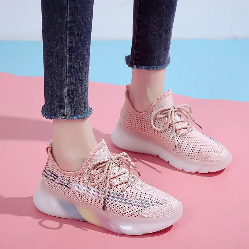 

2021 new summer hollow ladies sports and leisure low-top shoes