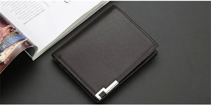 Мужской короткий кошелек высокого качества Billfold для подростка PU кожаные кошельки бумажник многофункциональные кошельки владельцы кредитных карт