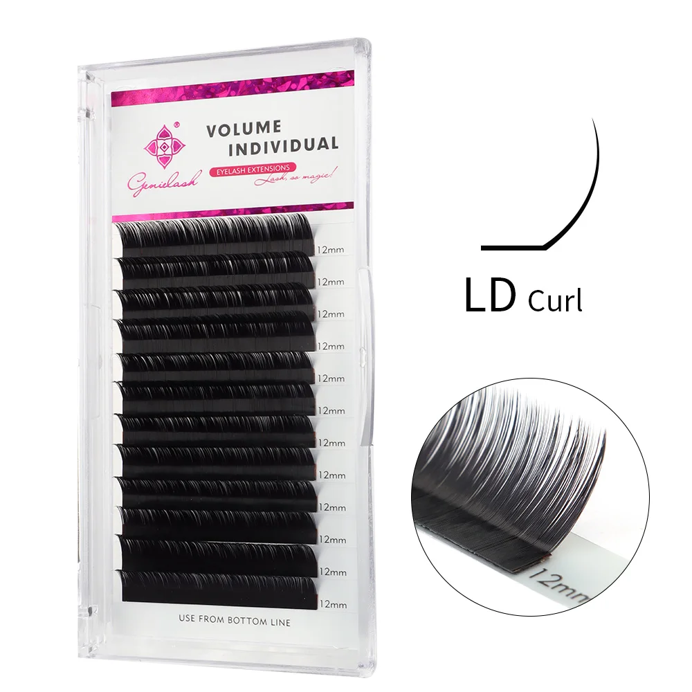 Компании GENIELASH все Размеры LD наращивание ресниц Инструменты Высокое качество