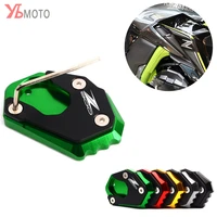 2021 new design motorcycle side stand enlarger extension pad for kawasaki z900 z 900 z900rs z900 rs 2018 2019 2020 accessories