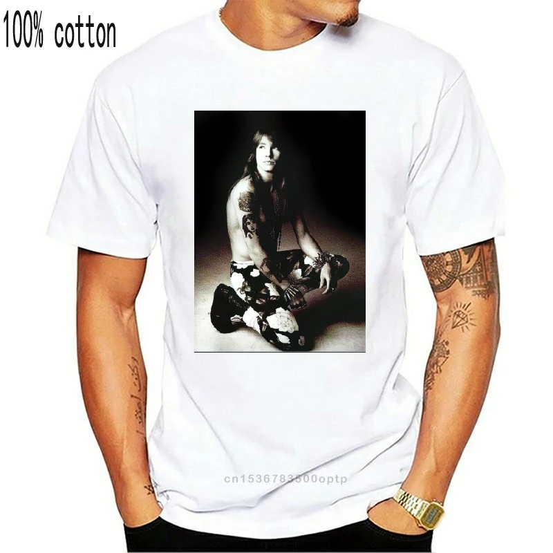 

New Axl Rose Half Sleeve Black T Shirt