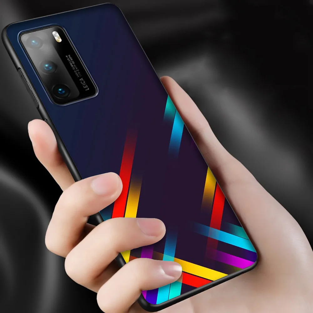 Радужный блестящий чехол Lavaza для Huawei P8 P9 P10 P20 P30 Y6 Y7 Y9 Lite Pro P Smart Nova 2i 3i Mini 2017 2018 |