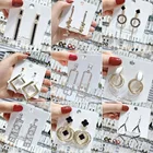 Новинка 2021, ярко-красные серьги, корейские персонализированные Длинные Простые серьги, красивые серьги для студентов