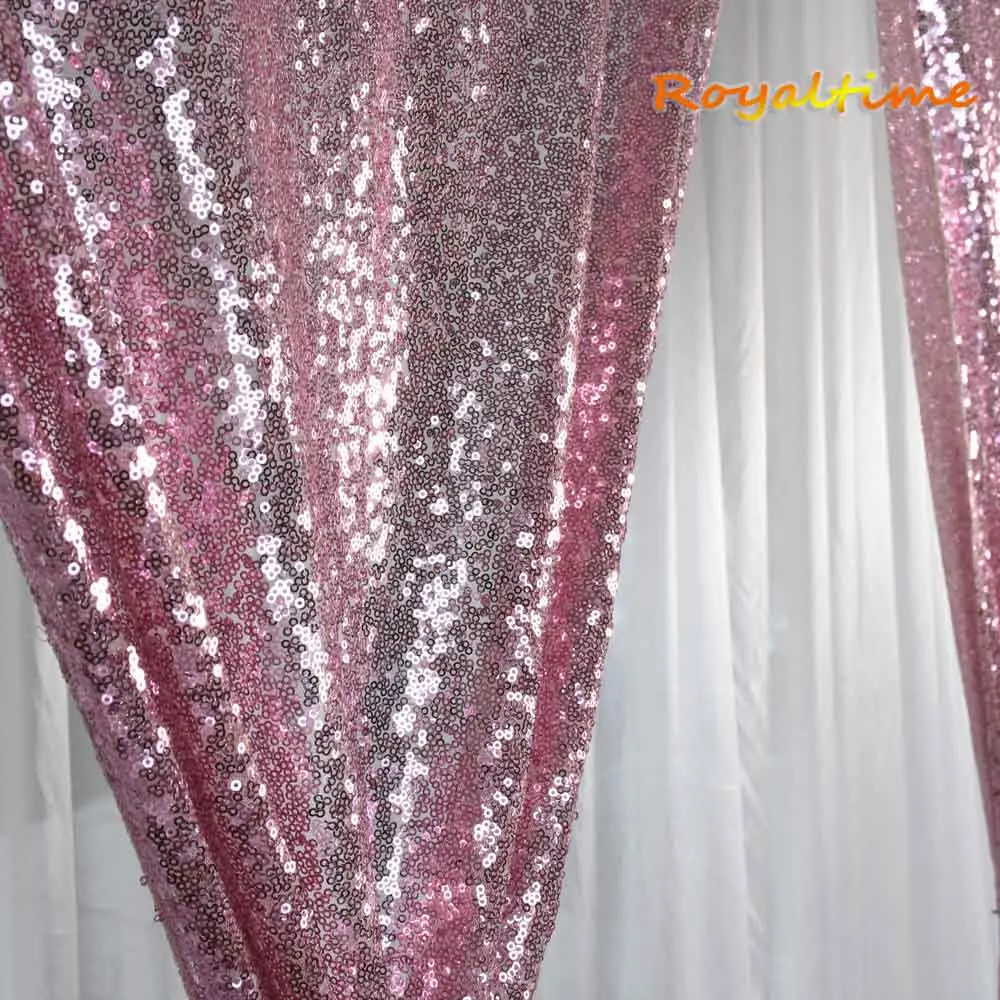 Royaltime 2x8. 5ft розовые золотые блестки фоны вечерние свадебные фото стенд задний план декор блесток шторы драпировка Светодиодная панель от AliExpress WW