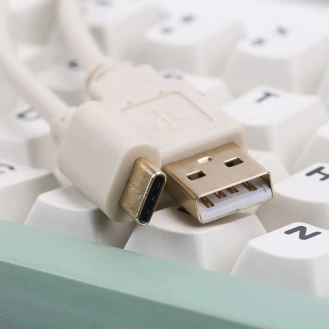 Спиральный кабель S SKYEE Usb C-порт механическая клавиатура USB-кабель типа C