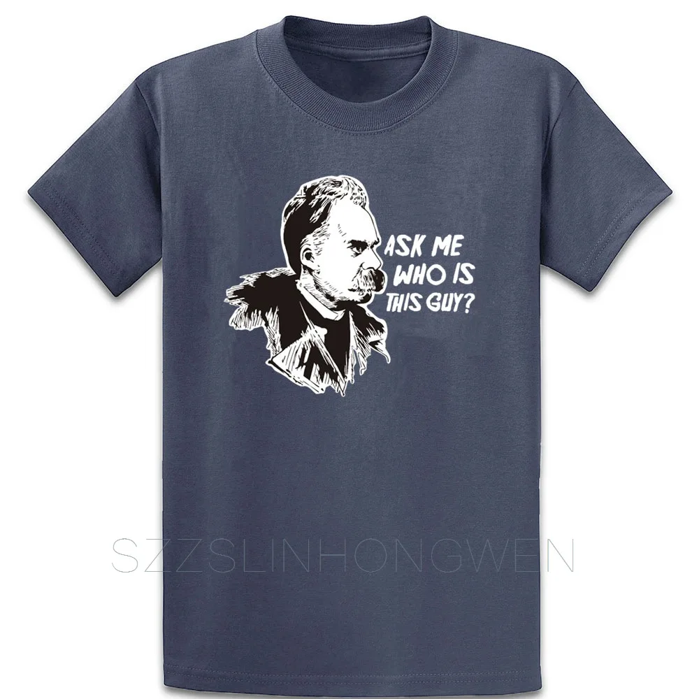Nietzsche_Philosophy философ Thinker футболка более Размеры S-5XL Новинка Демисезонный с