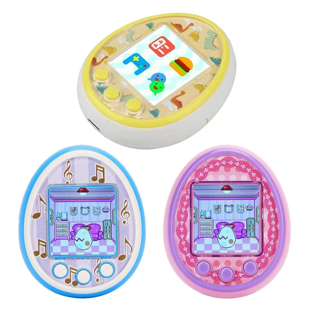 Tamagotchis Funny Kids Electronic Pets Toys Nostalgic Pet In One Virtual Cyber Digital HD Color Screen E-pet Pet Interactive Toy