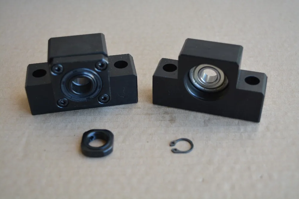 EK12 EF12 SFU1605 шариковый винт поддержка и матч использование 16 мм 1605 конец cnc 1