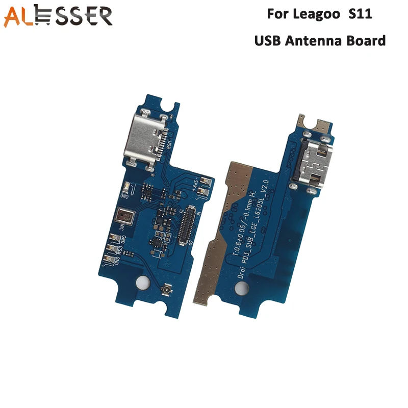 Alesser для Leagoo S11 USB плата зарядки с антенной фиксирующая часть антенный разъем