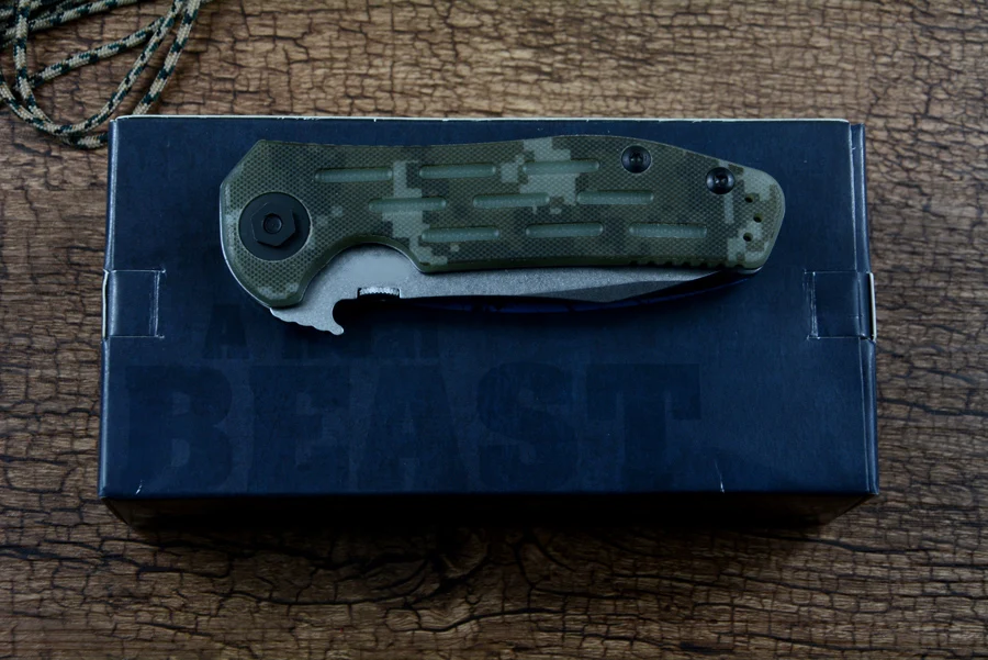 ZT 0630 D2 Blade G10 Handle Stainless steel Pocket Knives for Outdoor Survival EDC camping folding knife | Инструменты