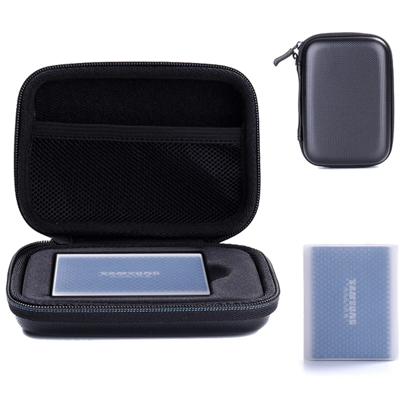 EVA жесткий чехол силиконовый водонепроницаемый портативный для хранения HDD сумка