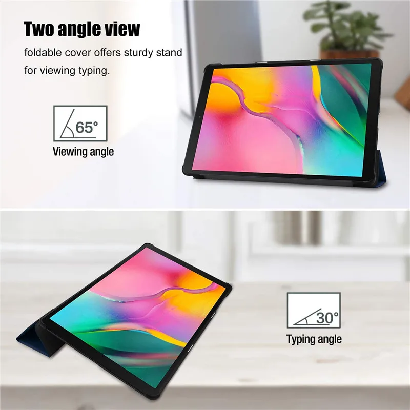 Чехол из искусственной кожи для планшета Samsung Galaxy TAB S6 Lite 10 4 2020 A 1 5 многослойный