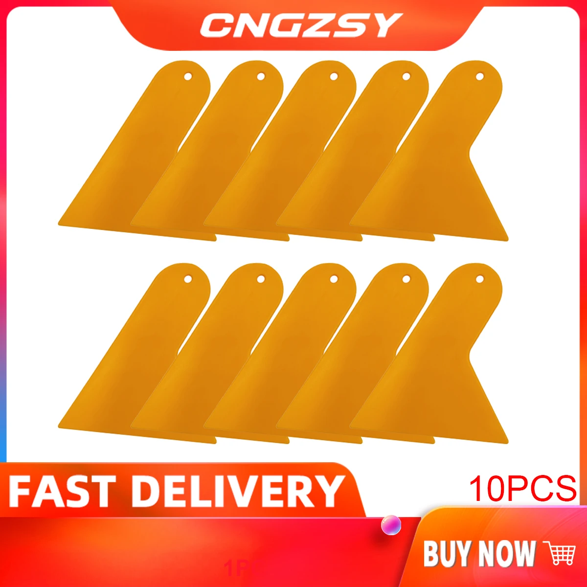 10 шт. пузырьковый пластиковый автомобильный ТИНТ скребок из углеродного волокна