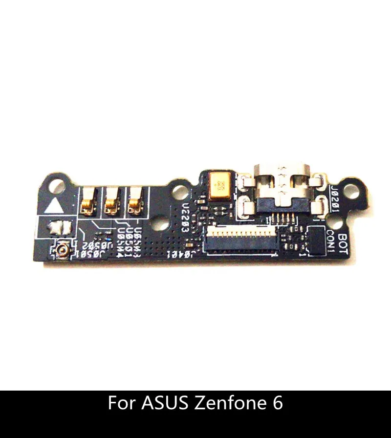 

Гибкий кабель для ASUS Zenfone 6 A600CG A601CG, зарядное устройство с разъемом USB, док-станция для зарядки с микрофоном, запасные части