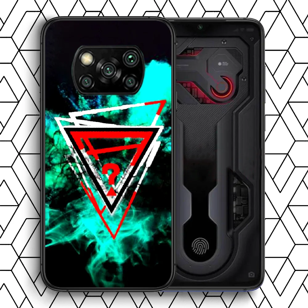 

French Fashion Luxury Brand Guesing Phone Case Cover Hull For Xiaomi Mi A2 A3 8 9 9T Note 10 Se Lite Pro Black Coque Pretty